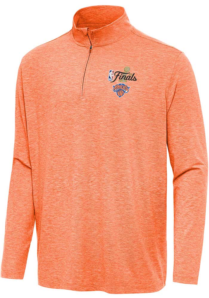 Antigua New York Knicks Mens DARKORANGE 2026 NBA Finals Hunk