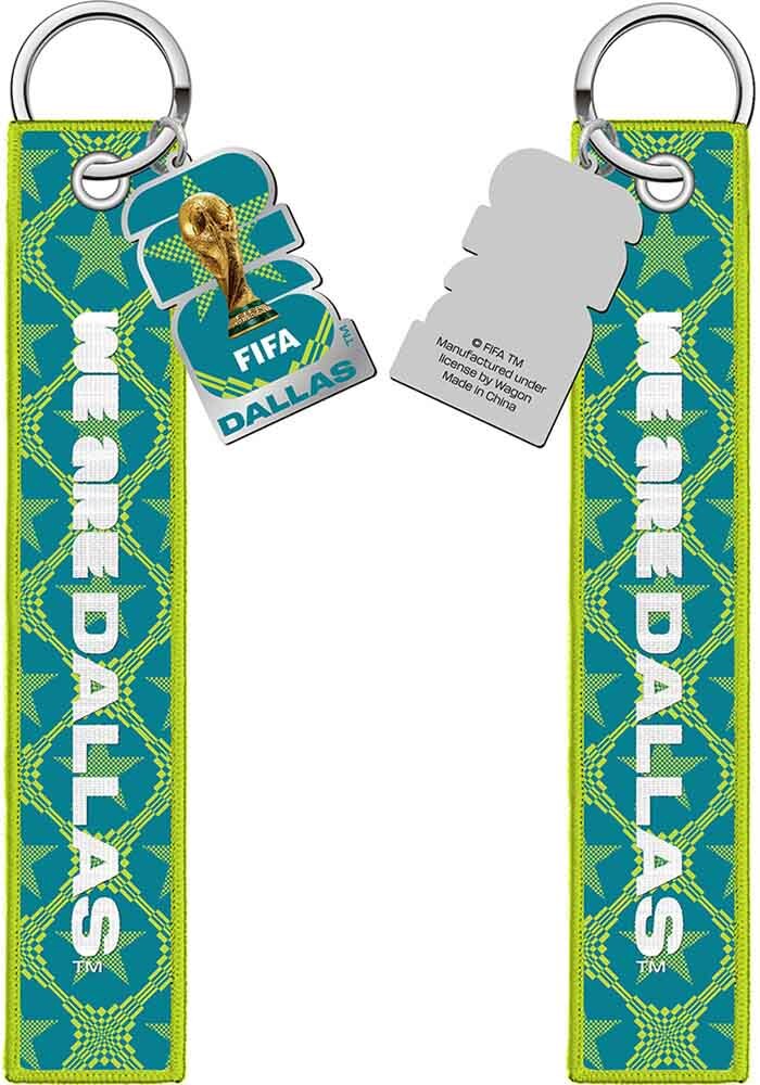 FIFA Dallas GREEN World Cup Key Strap Keychain - 2202872