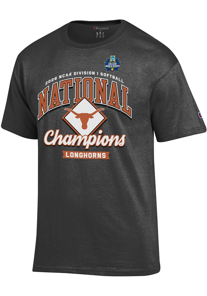 Champion Texas Longhorns CHARCOAL 2026 Women's College World