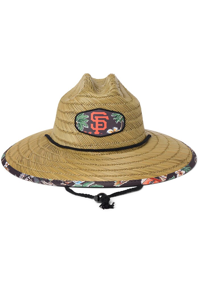 Reyn Spooner San Francisco Giants BROWN Scenic Straw Bucket Hat