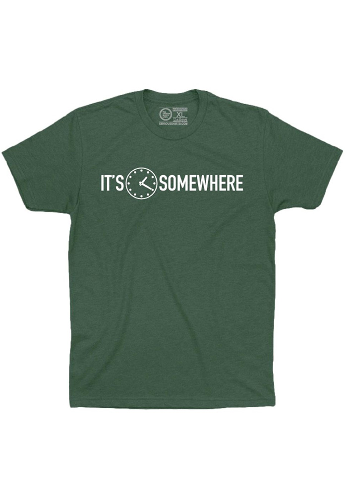 Obvious Shirts Chicago FOREST It's 1:20 Somewhere Short Sleeve