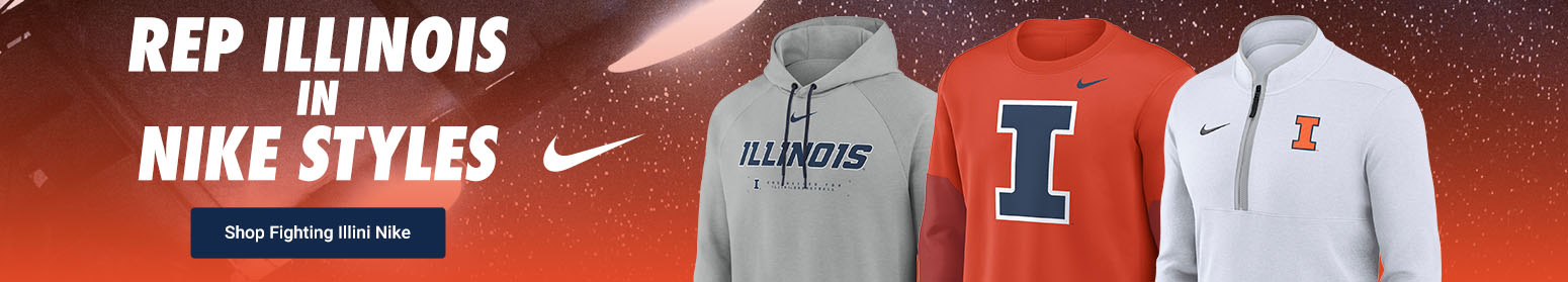 Rep Illinois in Nike Styles | Shop Fighting Illini Nike