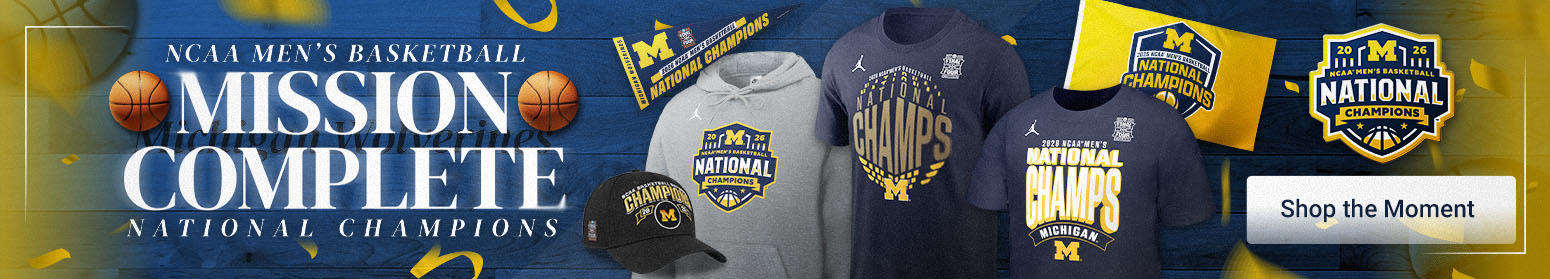 NCAA Men's Basketball Mission Complete | National Champions | Shop The Moment