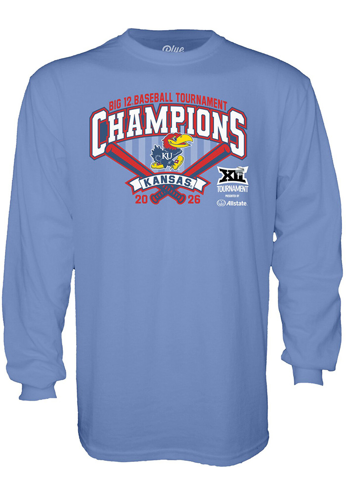 Blue 84 Kansas Jayhawks 2026 Big 12 Baseball Tournament Champions