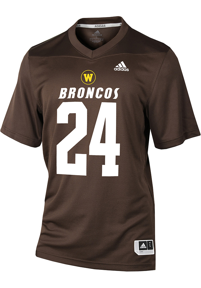 Adidas Mens BROWN Western Michigan Broncos Replica Jersey - 27230448