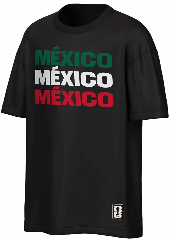 Mexico National Team BLACK WC26 Host Short Sleeve T Shirt - 28748286