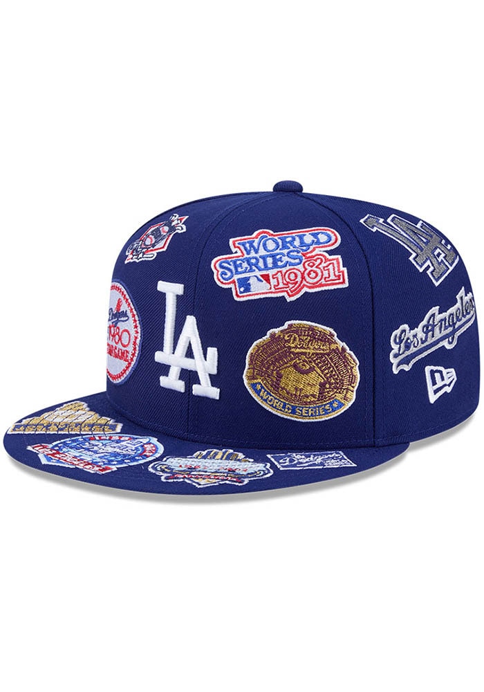 Los Angeles Dodgers New Era DARKBLUE All Over 9FIFTY Snapback Hat