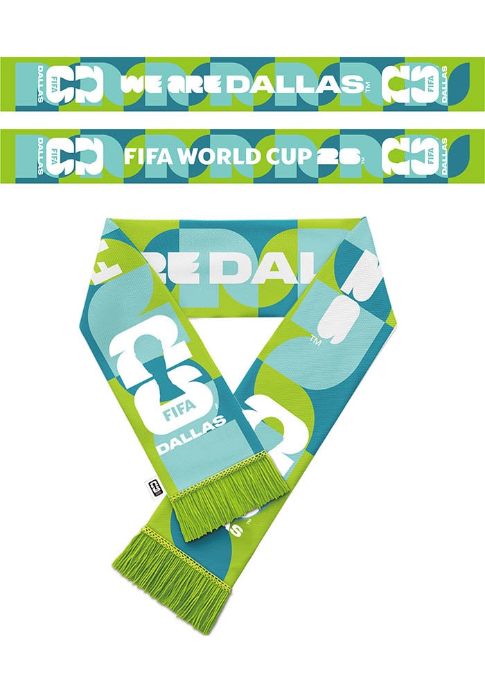 FIFA Dallas World Cup Fan GREEN Scarf - 307882618