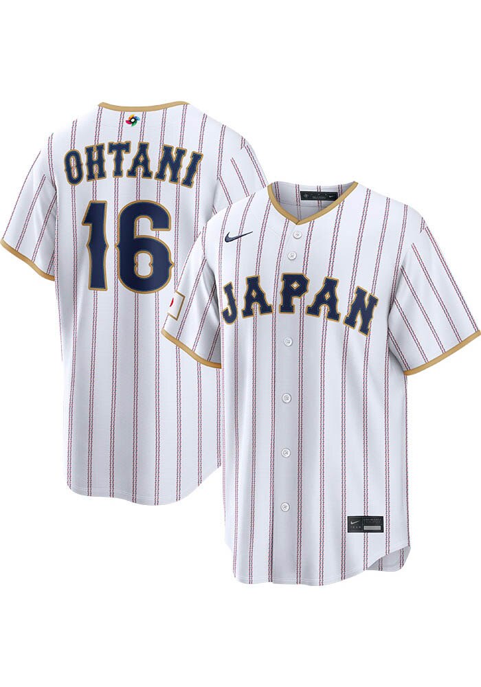 Shohei Ohtani Japan Mens White World Baseball Classic Limited