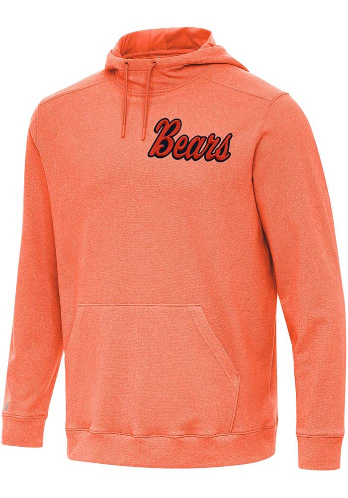 Antigua Chicago Bears Mens ORANGE Cloud Hoodie - 32318309