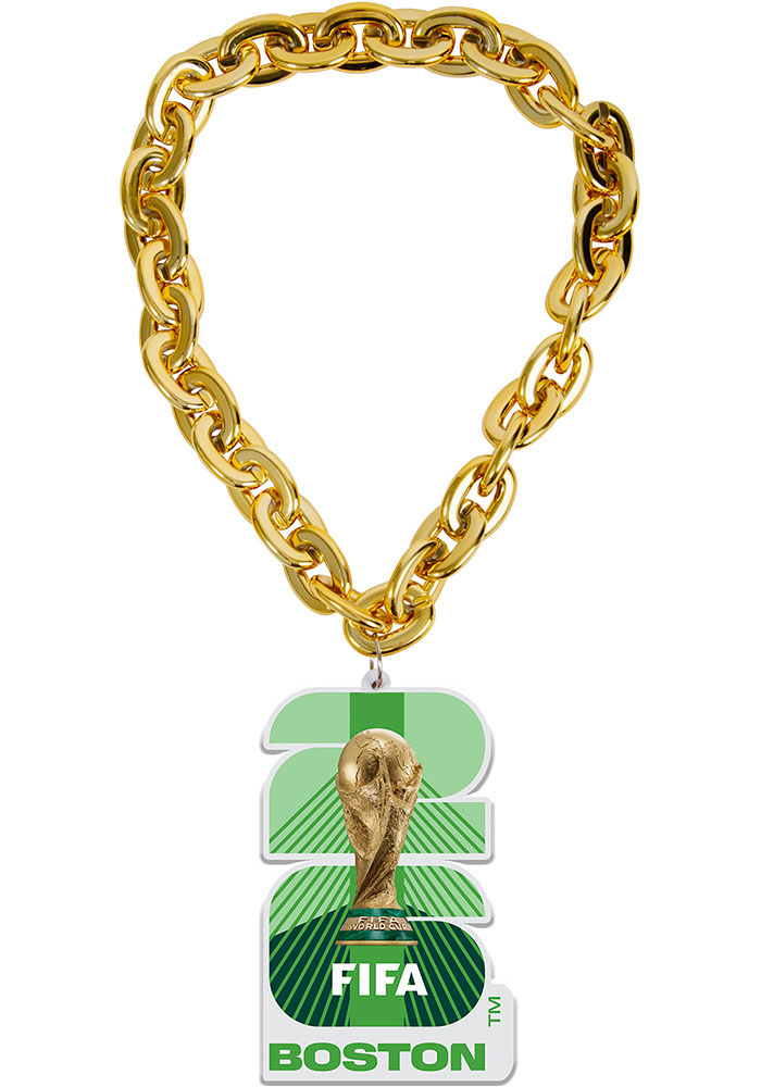 FIFA Boston GOLD FIFA World Cup Chain Spirit Necklace - 33557765