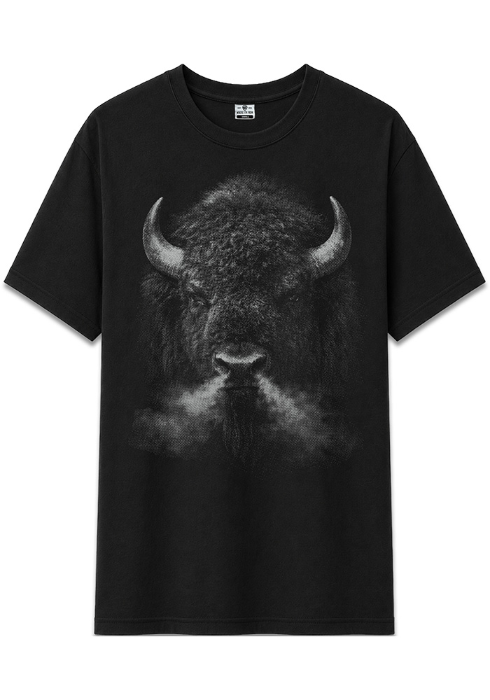 Where I'm From Buffalo BLACK Buffalo Short Sleeve Fashion T Shirt