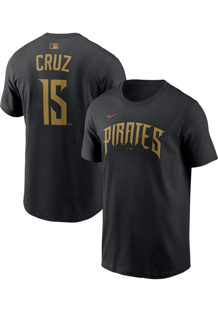 Oneil Cruz Pittsburgh Pirates BLACK City Connect 2.0 Short Sleeve