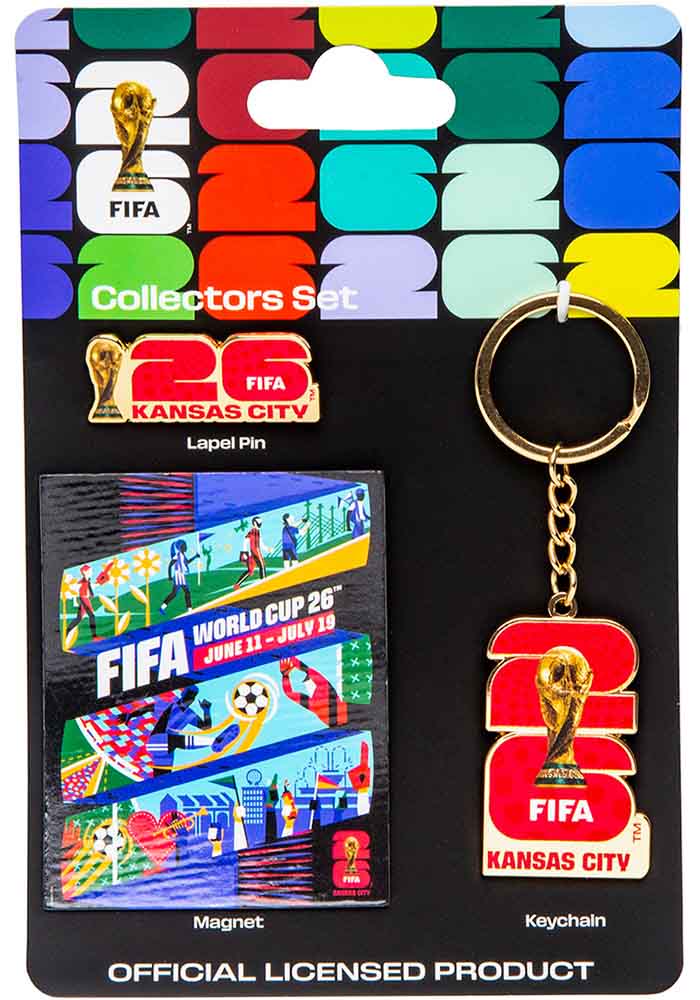FIFA Kansas City GOLD 2026 World Cup 3pk City Set Keychain - 34100876