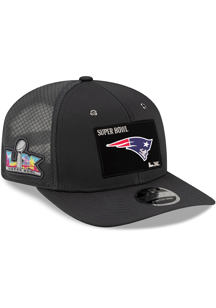 New Era New England Patriots BLACK Super Bowl LX Opening  display picture 2