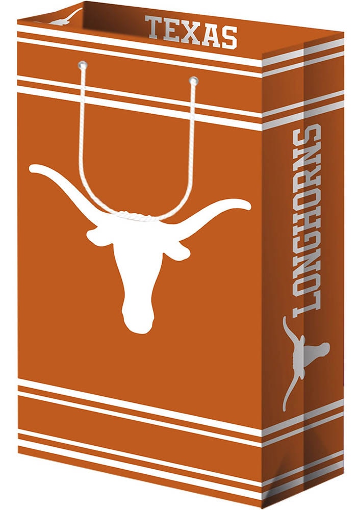 Texas Longhorns 9x13 Matte BURNTORANGE Gift Bag - 3560441