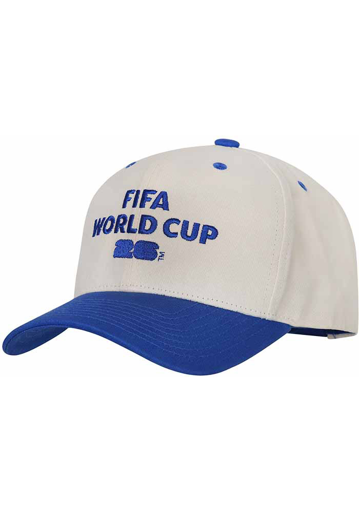 FIFA IVORY 2026 FIFA World Cup Blue Logo 2T Pro Crown Adjustable
