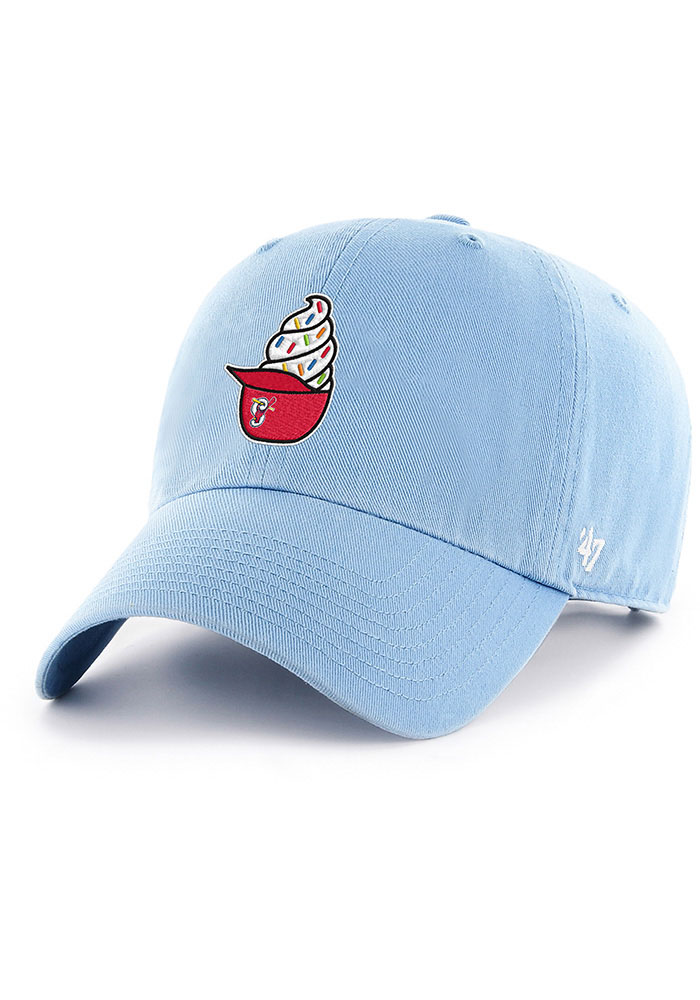 47 Springfield Cardinals LIGHT BLUE Ice Cream Helmet Clean Up