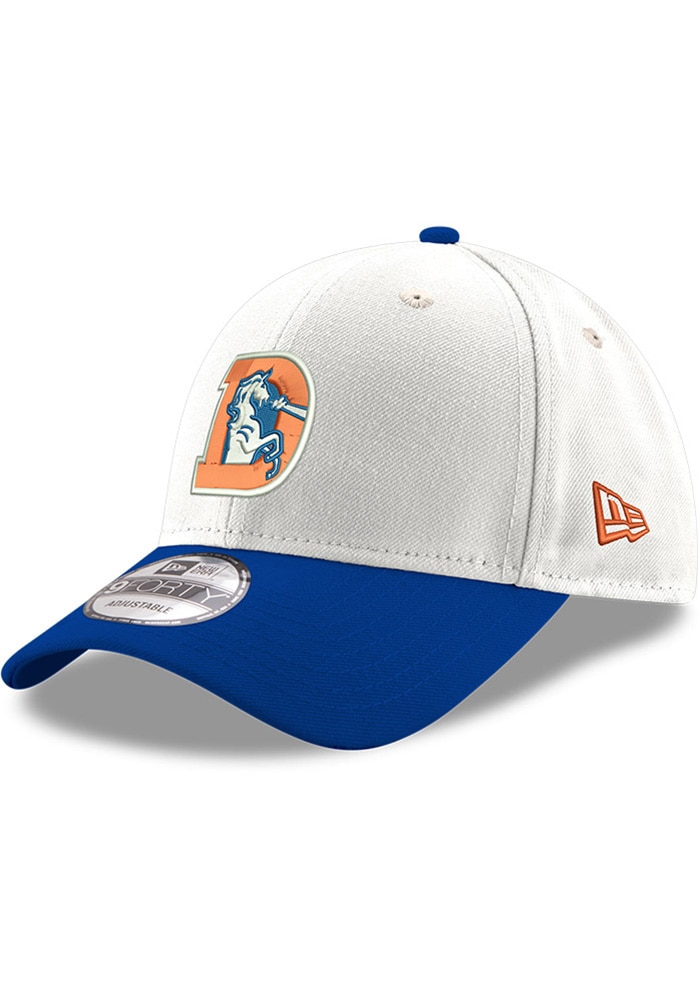 Denver Broncos 2T Retro GCP 9FORTY White New Era Youth Adjustable