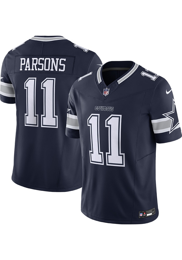 Micah Parsons Dallas Cowboys Mens NAVY Vapor F.U.S.E. Limited