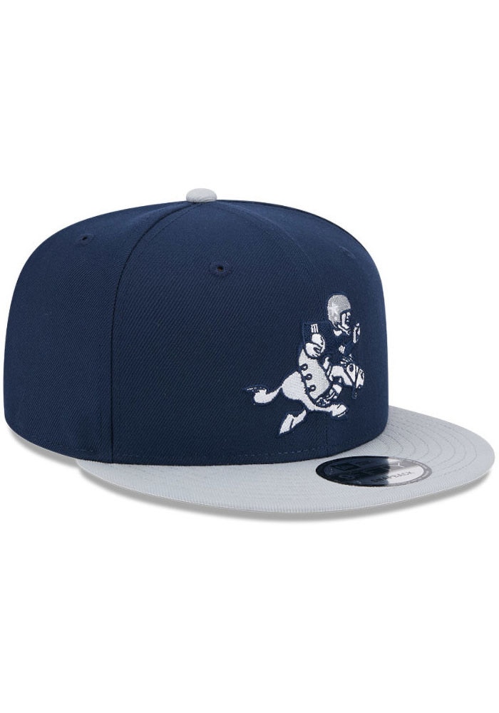 Dallas Cowboys New Era NAVY Retro Joe 2T Evergreen 9FIFTY Snapback