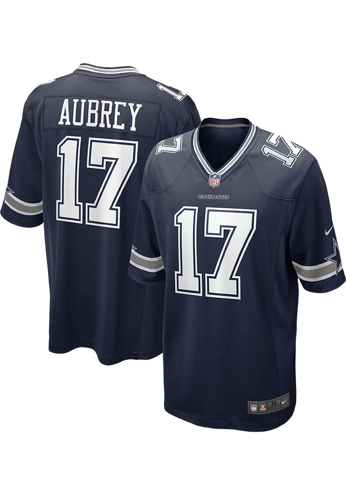 Brandon Aubrey Dallas Cowboys NAVY Home Jersey - 41025897