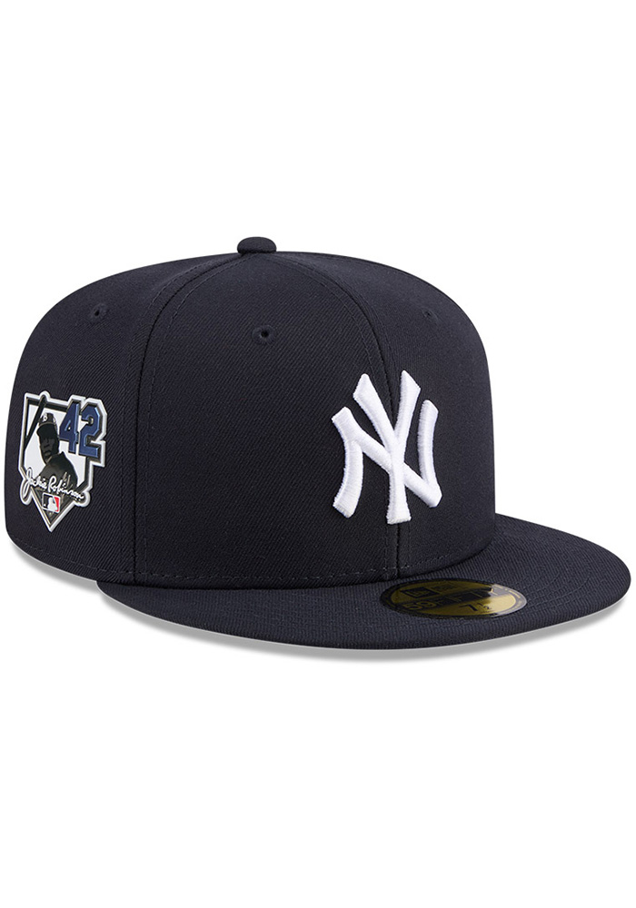 New York Yankees Mens 2026 Jackie Robinson Day 59FIFTY NAVY New