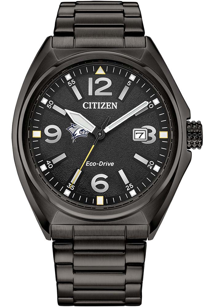 New Hampshire Wildcats BLACK Eco-Drive Watch - 426803714