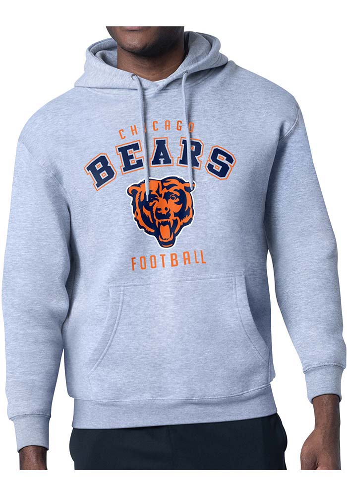 新品　CHICAGO BEARS HOODIE Lサイズ フレンチ・テリー Starter Chicago Bears Mens HEATHER GREY Logo Hoodie - 43443463
