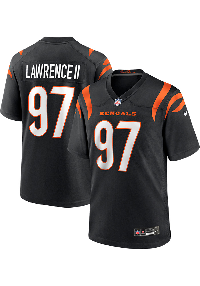 Dexter Lawrence Cincinnati Bengals BLACK Home Jersey - 441272464