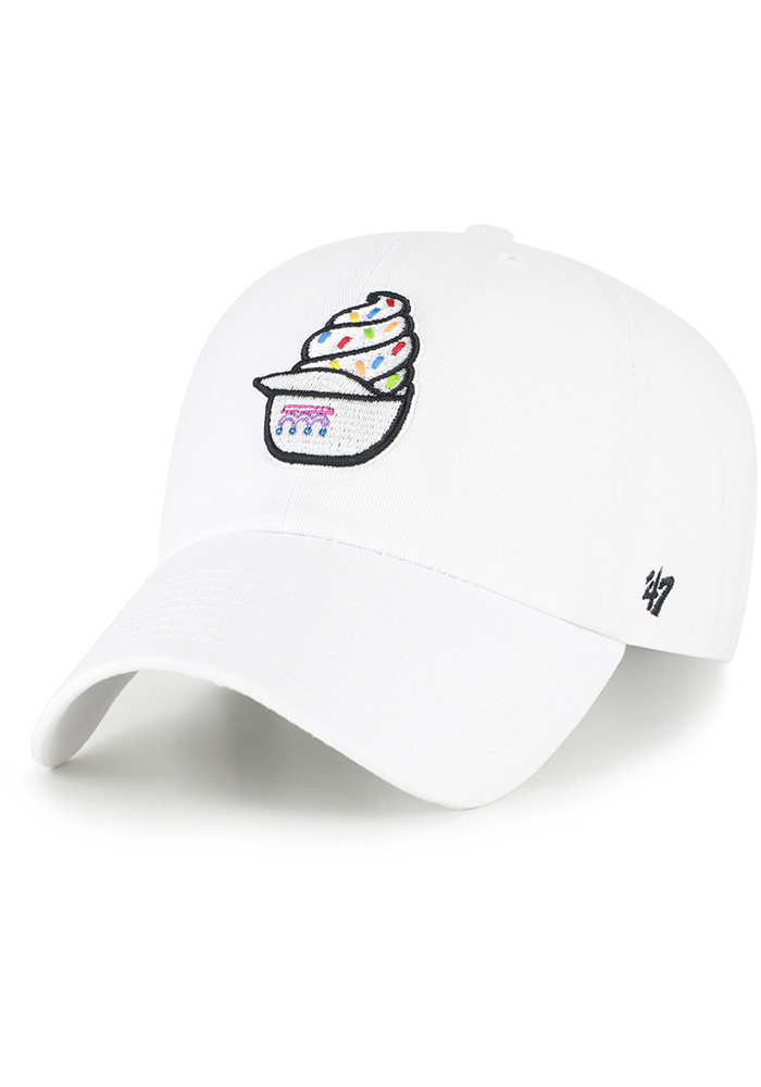 47 Kansas City Royals White City Connect Ice Cream Helmet Clean Up