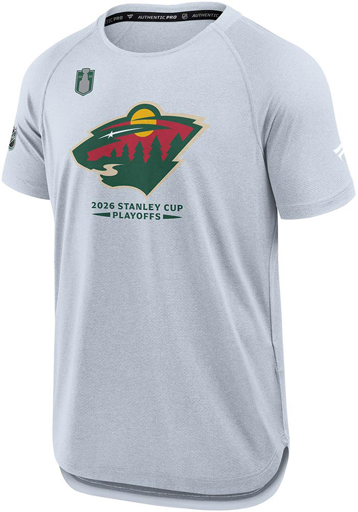 Minnesota Wild ASH 2026 Playoff Participant Short Sleeve T Shirt