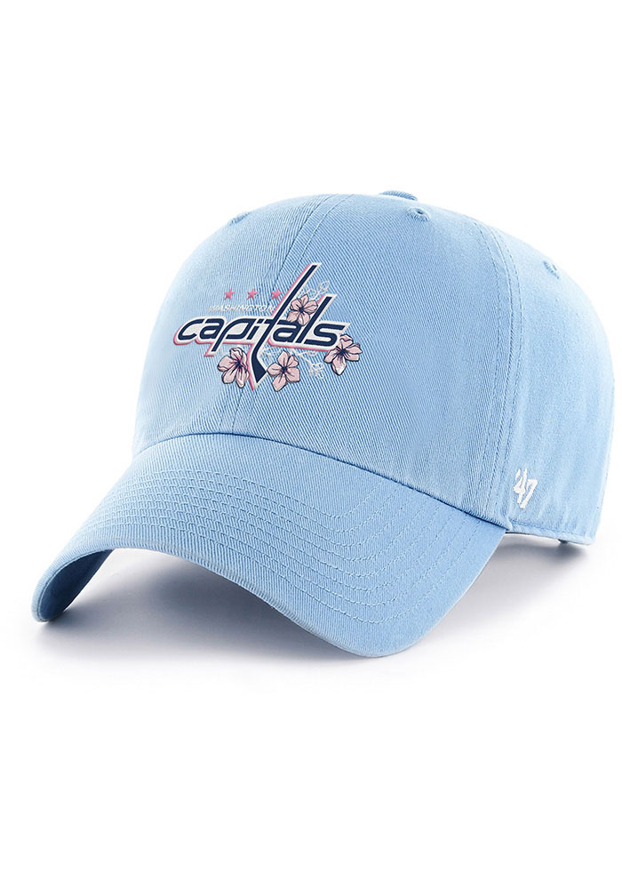 47 Washington Capitals LIGHT BLUE Cherry Blossom Clean Up