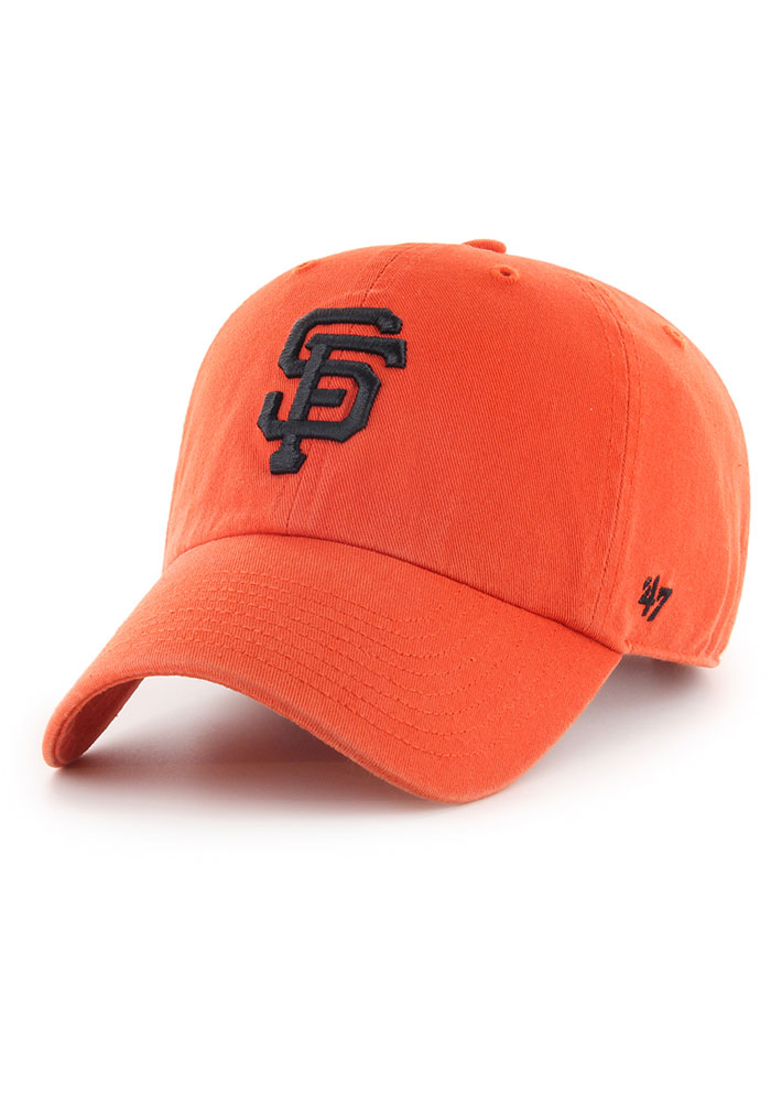 47 San Francisco Giants ORANGE Clean Up Adjustable Hat - 47000348