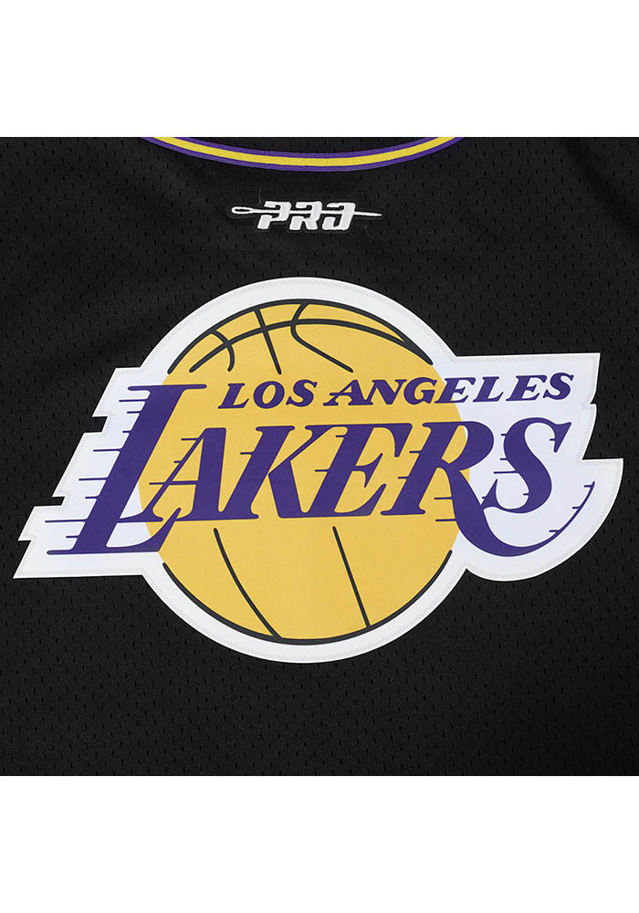 LeBron James Los Angeles Lakers Mens BLACK Mesh Player - 470906216
