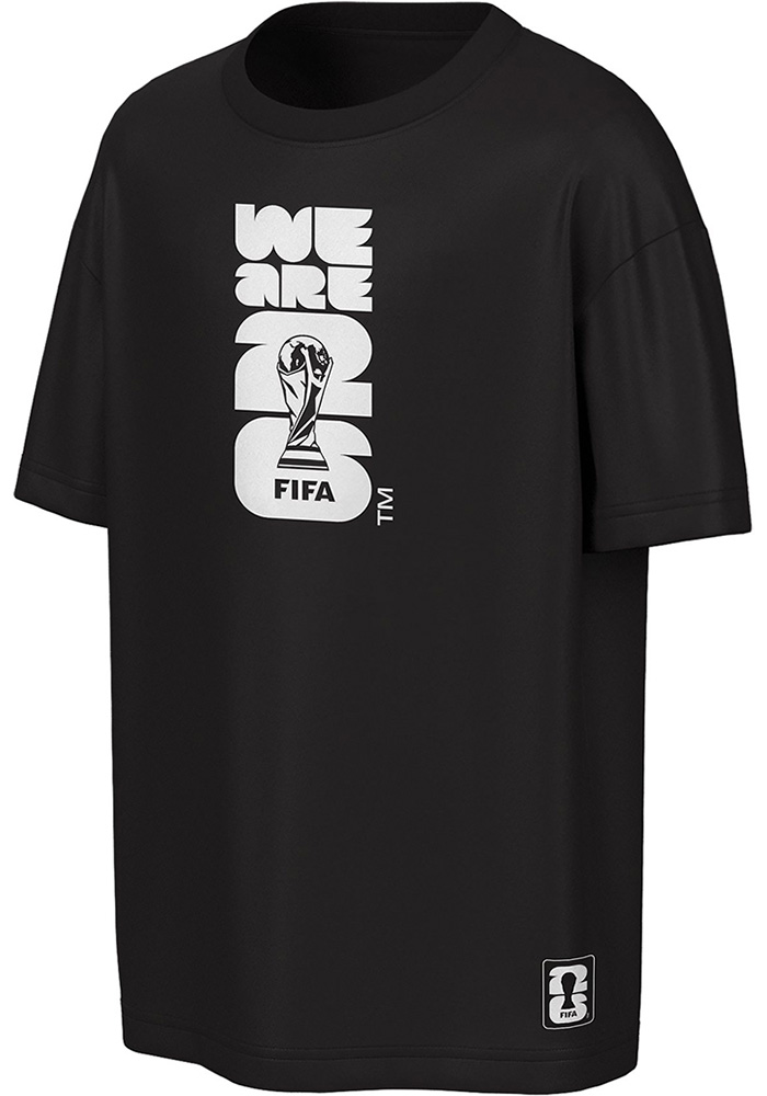 FIFA BLACK World Cup 26 Trophy Lights Short Sleeve Fashion T Shirt