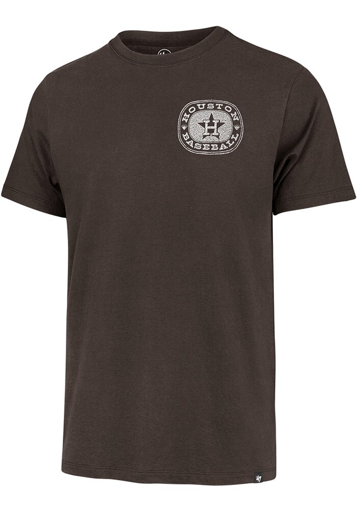 47 Houston Astros BROWN Back Canyon Franklin Short Sleeve Fashion