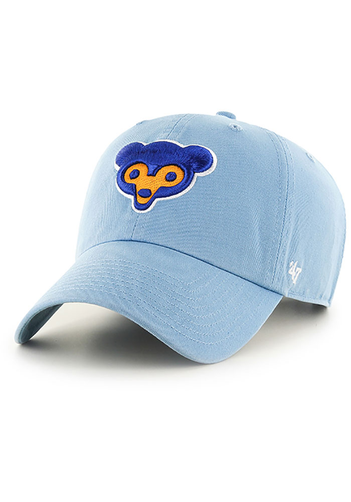 47 Chicago Cubs LIGHT BLUE Clean Up Adjustable Hat - 48004775 display picture 2