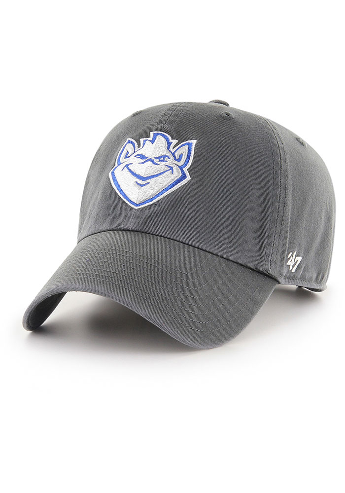 47 Saint Louis Billikens CHARCOAL Clean Up Adjustable Hat - 48010174