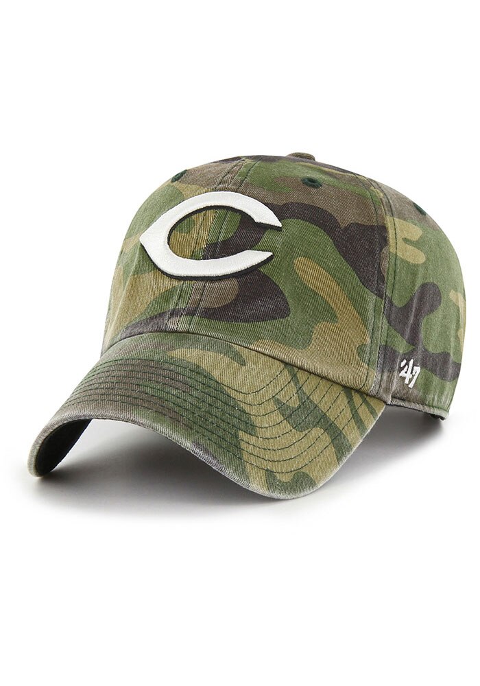 47 Cincinnati Reds CAMO Clean Up Iconic Adjustable Hat - 48013661