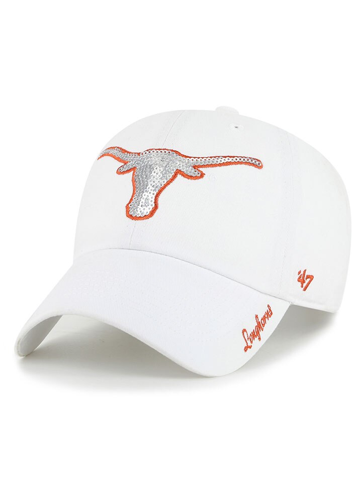 Texas Longhorns 47 Womens White Sparkle Adjustable Hat  display picture 1
