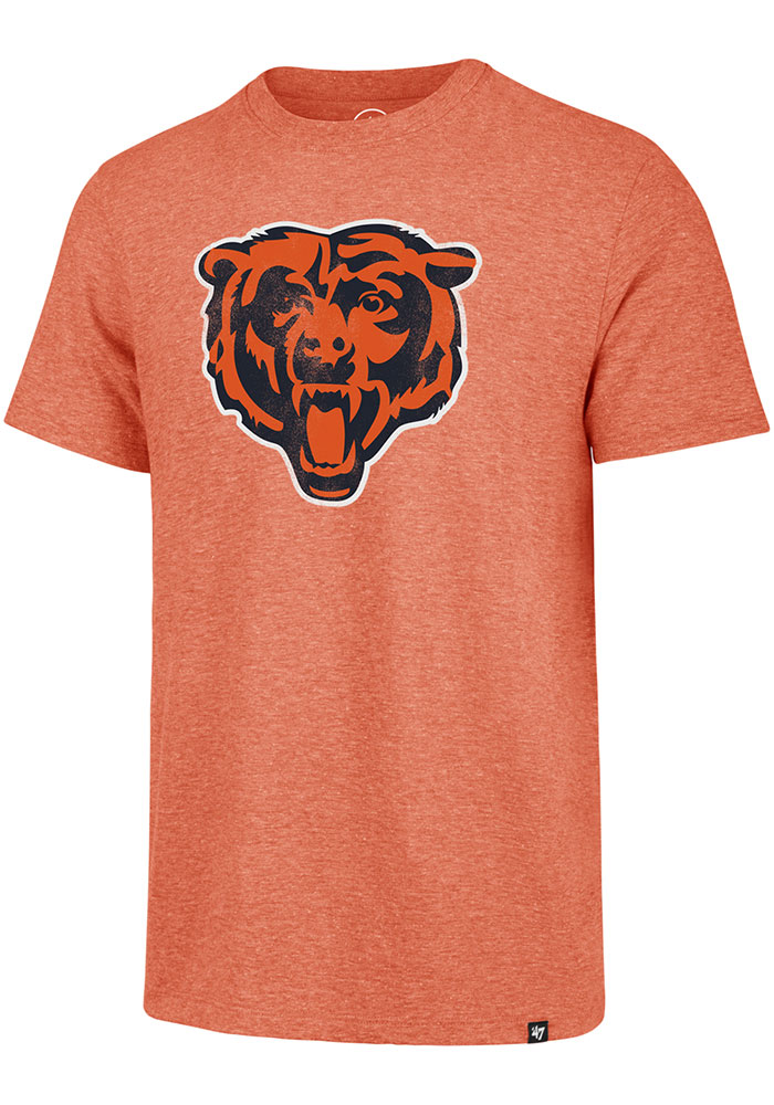 47 Chicago Bears ORANGE Match Short Sleeve Fashion T Shirt - 48020140