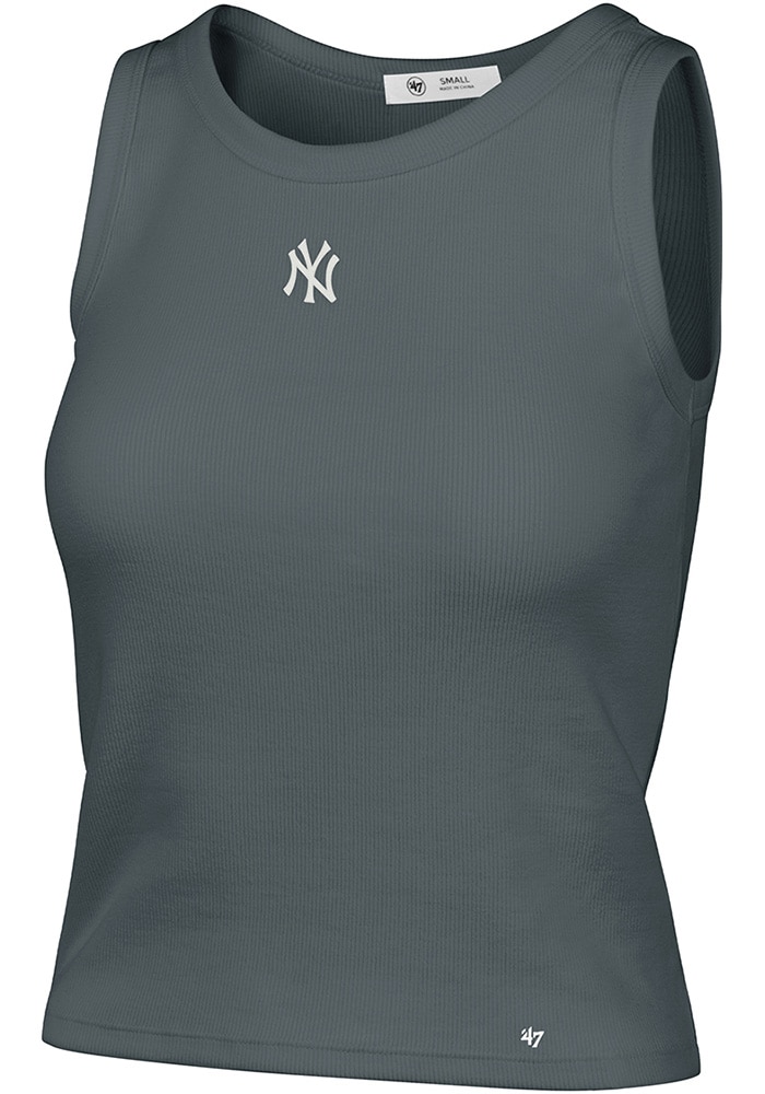 New York Yankees 47 Womens BLUE Micro Baby Tank Top - 48022667