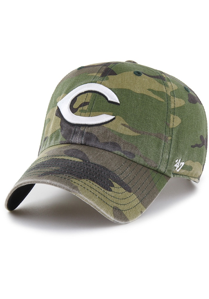 47 Cincinnati Reds CAMO Camo Clean Up Adjustable Hat - 48025510