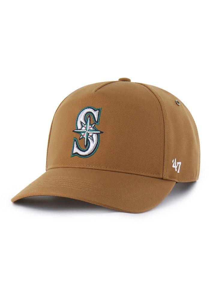 47 Seattle Mariners BROWN Carhartt Hitch Adjustable Hat - 48025995