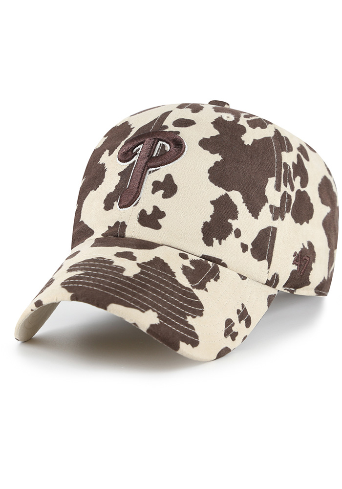 Philadelphia Phillies 47 Womens BROWN Bessie Clean Up Adjustable