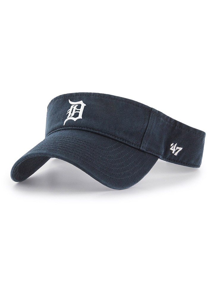 Detroit Tigers Clean Up NAVY 47 Adjustable Visor - 4807073