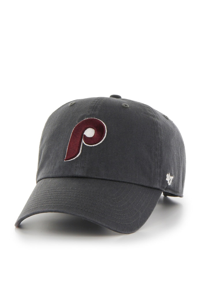 Philadelphia Phillies 47 Adjustable Toddler CHARCOAL 1975 Clean Up