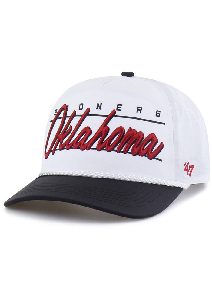 47 Oklahoma Sooners White Brrr Condor Two-Tone Hitch Adjustable