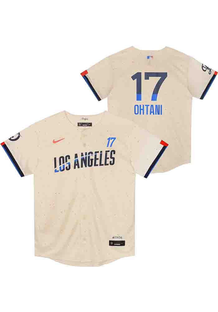 Shohei Ohtani # Los Angeles Dodgers Boys CREAM City Connect - 50590667